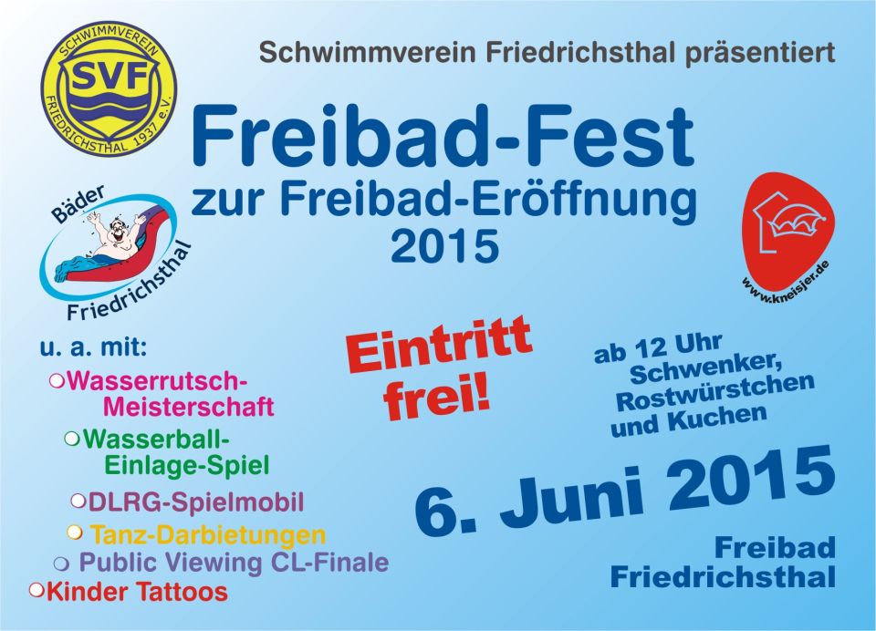 Freibad-Fest 2015